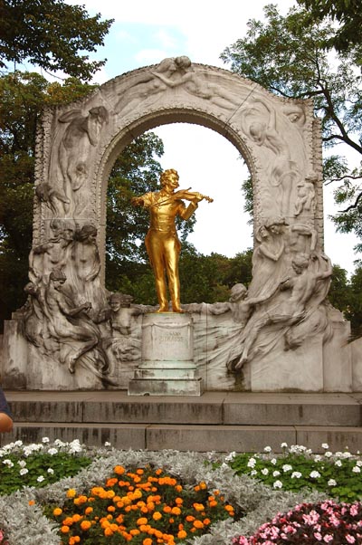 Johann Straussdenkmal, Stadtpark - Wien