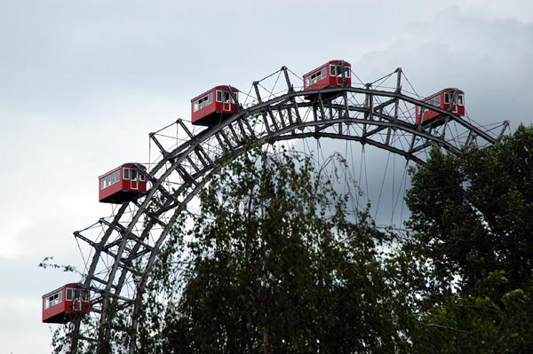 Riesenrad, the focal point of the Prater, Vienna