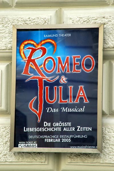 German language musical Romeo & Julia