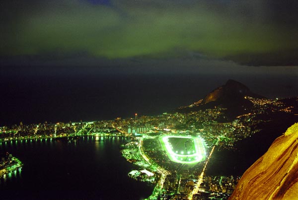 Jockey Club seen from from Corcovado