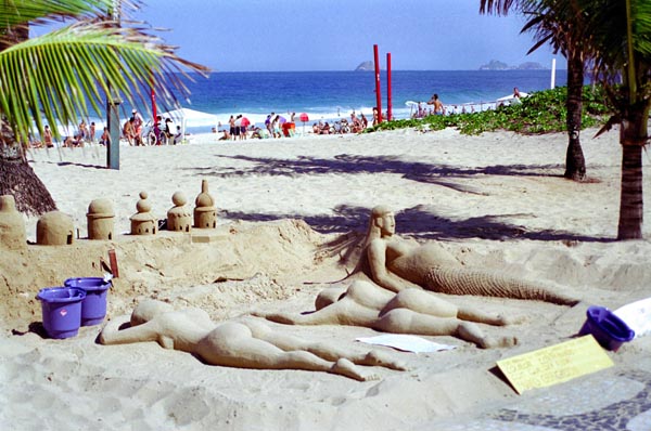 Sand sculpture