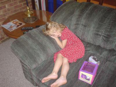 sleeping