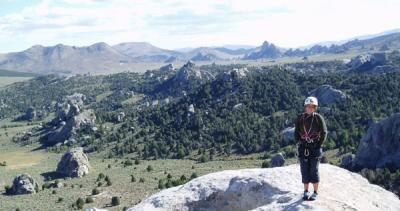 city of rocks idaho looking south