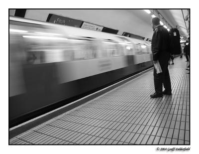 train arriving