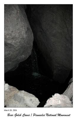 Stream in the Bear Gulch Caves