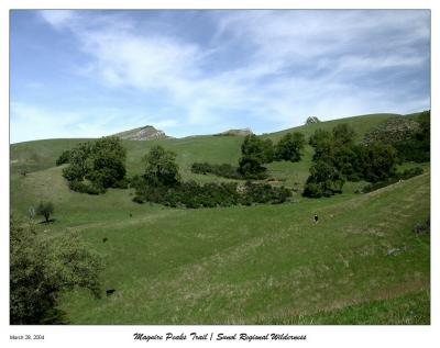 On the trail to Maguire Peak