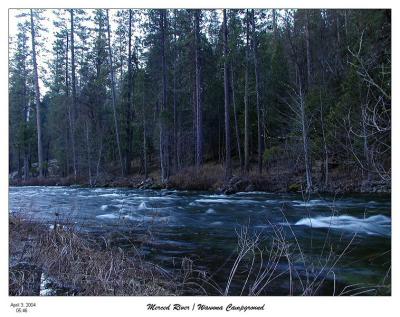 Early Morning along the Merced river