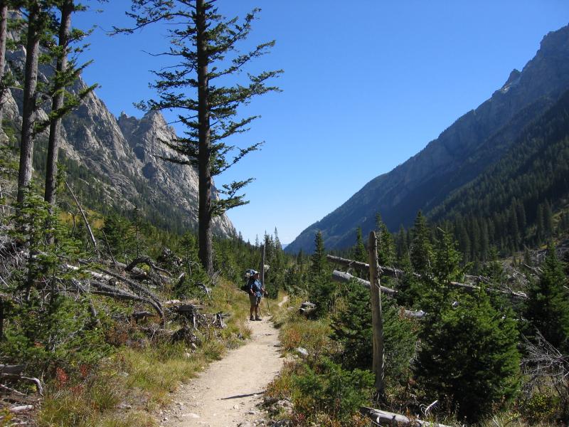 Cascade Canyon - way home