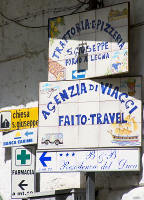 Amalfi Signs