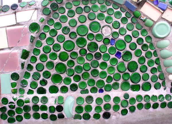 Bottles, Pottery & Tiles
