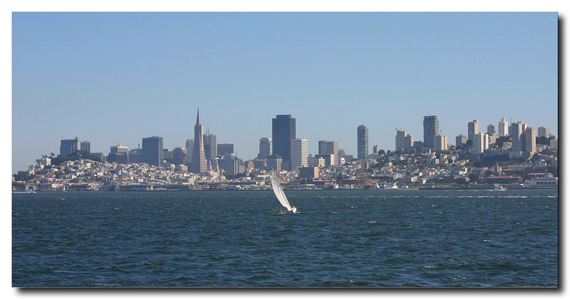 Bayview of San Francisco Skyline