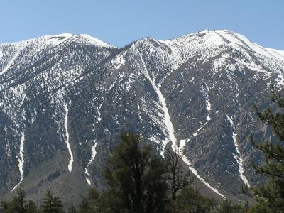 All the mountain passes were closed--we ended up in S. Lake Tahoe instead of Frisco