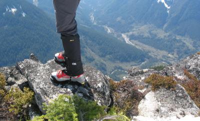 08 Standing on the Edge of a Spring Mt. Cliff
