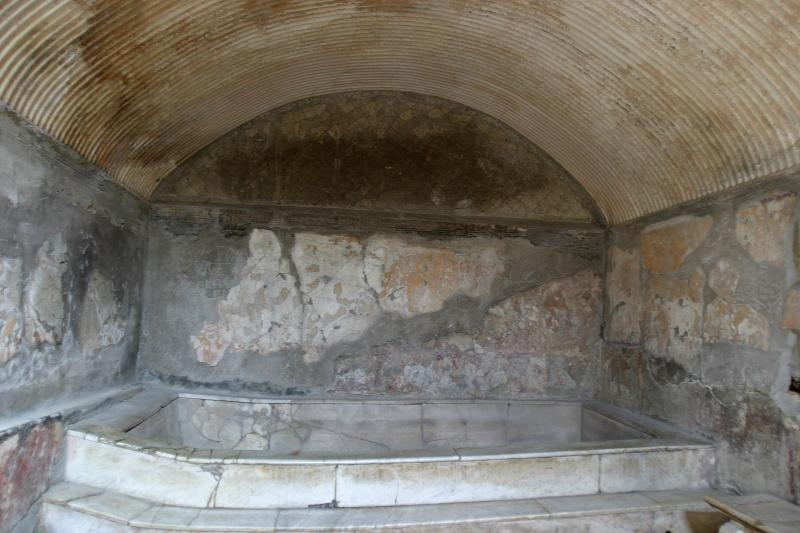 Womens sector of the Central Baths.