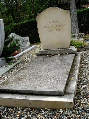 Actor James Mason is also buried in Vevey Cemetery