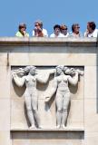 Looking over the balcony, Paris