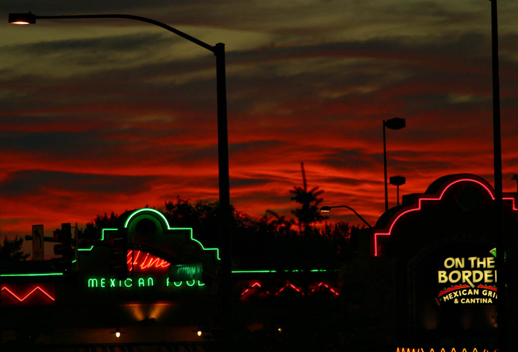 Evening sky, Boise, Idaho