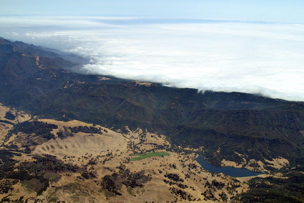 Marine layer, Santa Barbara