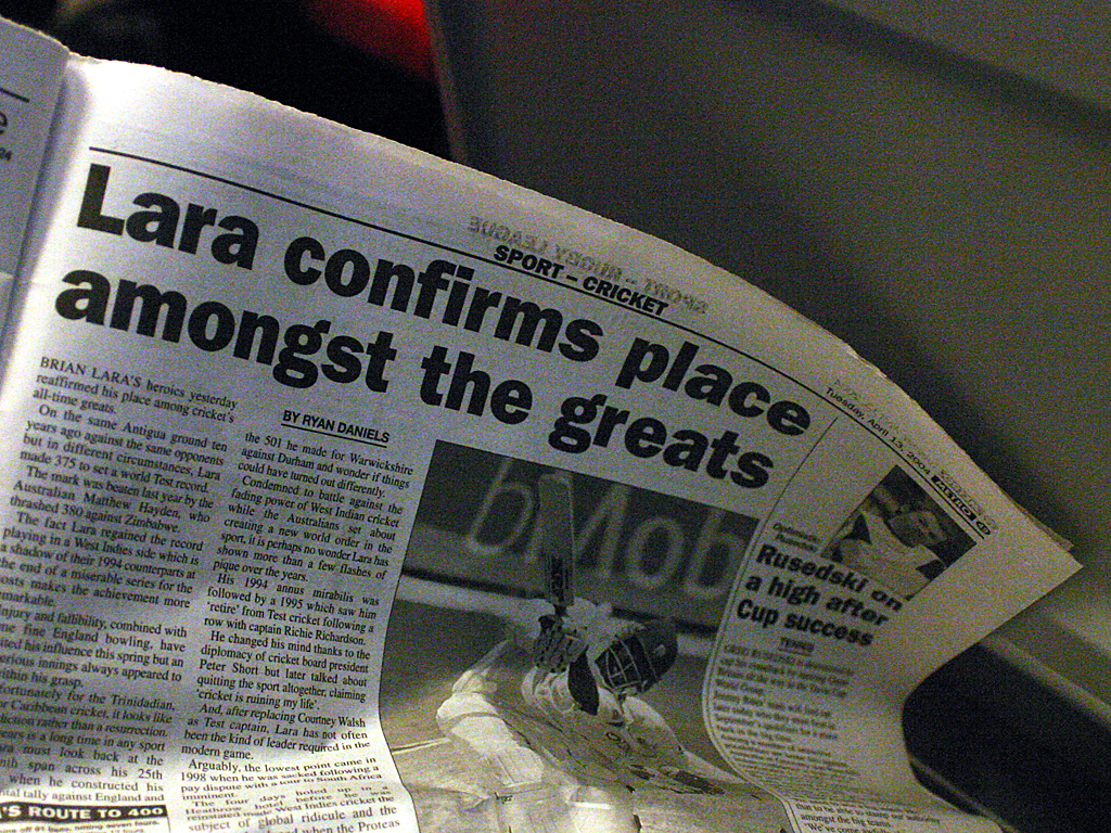 April 13: I read the news today, oh boy!