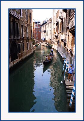 A photographer in Venice