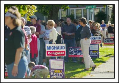 The Kerry/Edwards Campaign Comes to Lewiston, Maine