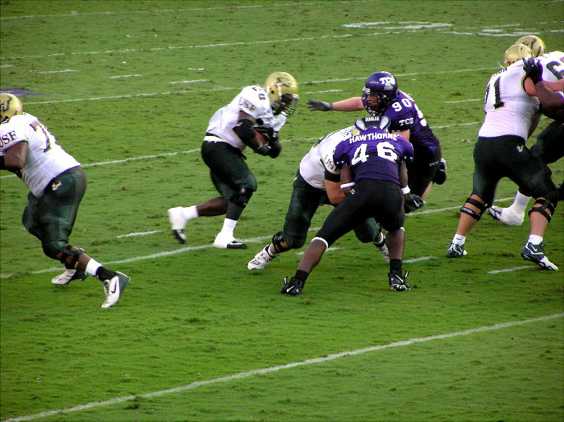 Hester Makes Tackle