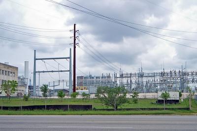 an old power plant* by Luther Foreman