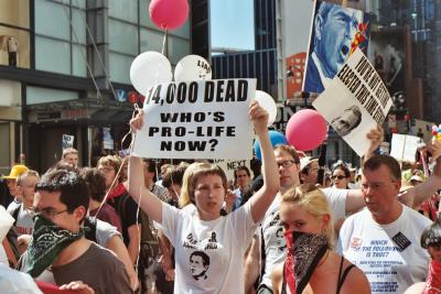 14000 Dead -- Whos Pro-Life Now?