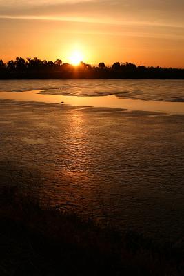 Sunset at Low Tide *