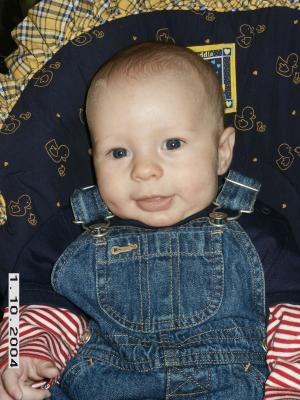 On the way to his first rodeo....
