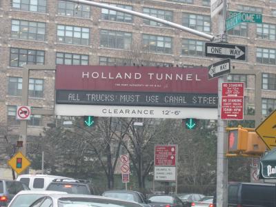 Holland TunnelC-ihìDown TowngGDA@utbצAҥHog`j먮C