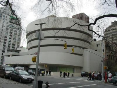 古根漢藝術博物館。-紐約一間藝術館,設計優良。(Steven提供)