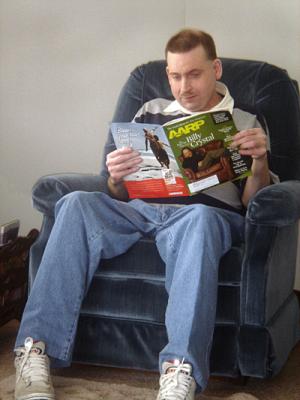 Steve Reading AARP Magazine