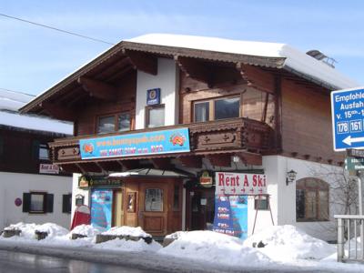 Bunny's Pub, our place of residence in St Johann in Tirol, Austria.  Very convenient and close to the slopes.