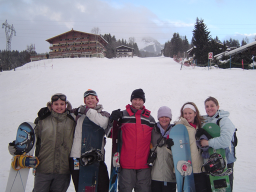 Jarrod, Tia, Clint, Julie, Erin and Emily.