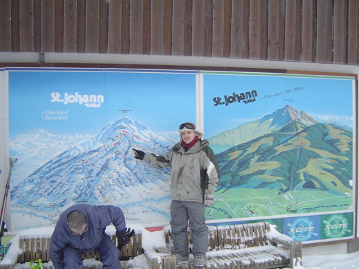 We are here and going to the top. Clint and Jarrod were suckers for fresh powder and anything off-piste.