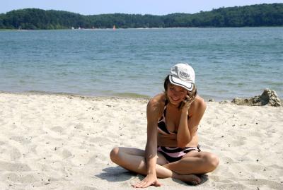 Nadia in Nickerson S.P., Brewster, Aug. 29, 2004.