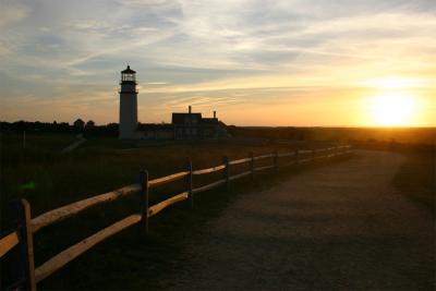 Highland lighthouse (a.k.a. Cape Cod Light). North Truro, Sep. 6, 2004.