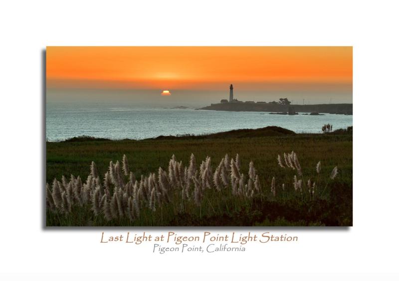 Last Light at Pigeon Point Light Station
