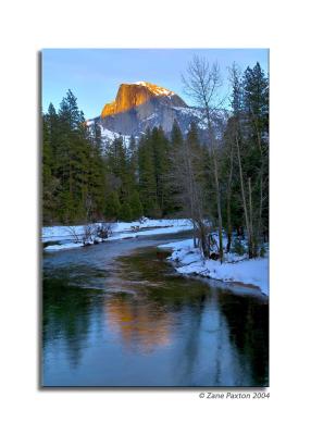 Last Light on Half Dome-DR