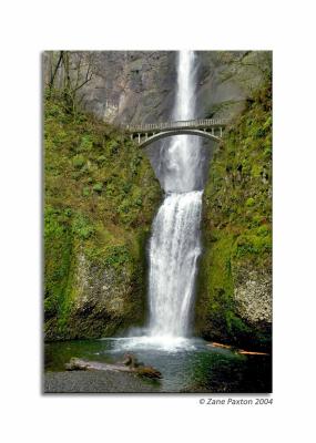 Multnomah Falls, Oregon   May 2002 & March 2004
