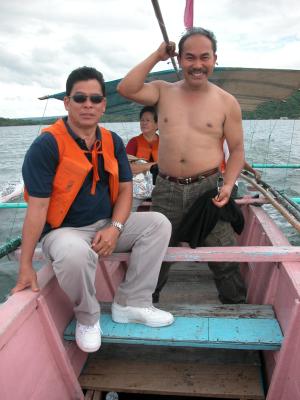 my dad's having fun!