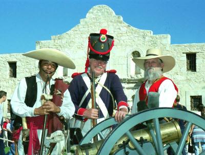 Alamo Reenactors