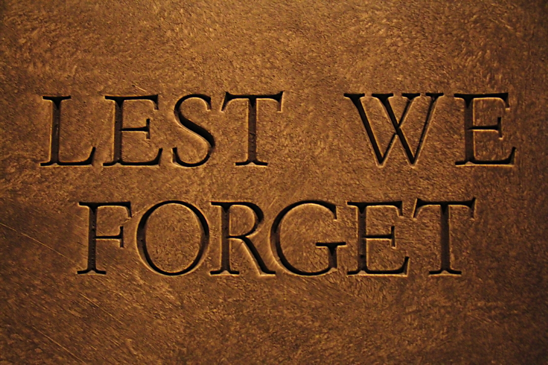 LEST WE FORGET