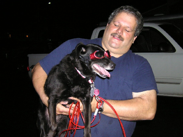 Dr. Rob with his side kick..JPG