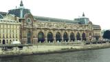 The Orsay Museum on the Seine River. The building was formerly a train station - almost demolished in the 1970s.