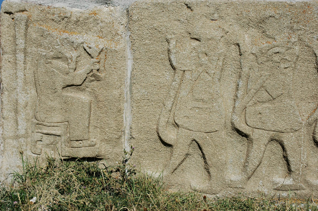 Alacahoyuk sphinxes gate