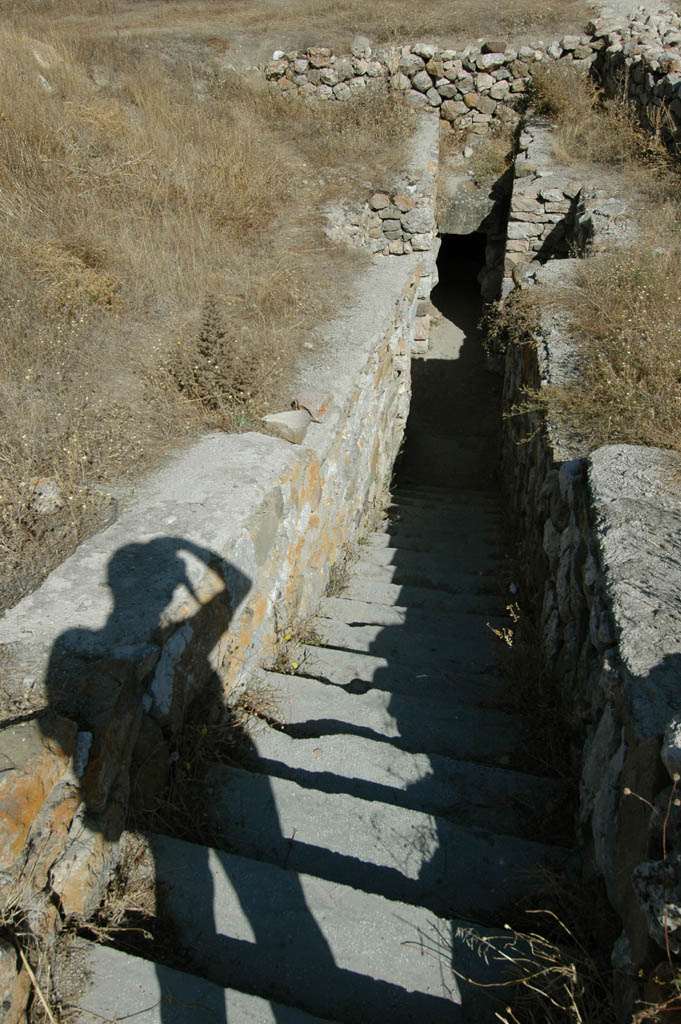 Alacahoyuk secret escape tunnel