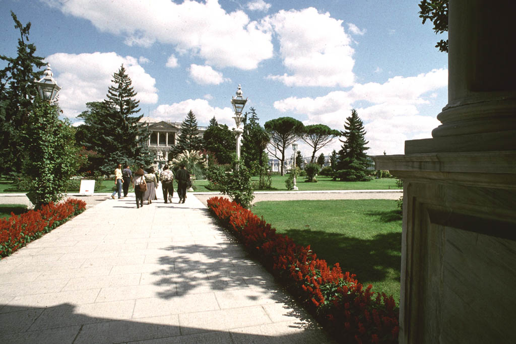 Entrance into park