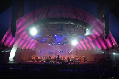 AIR (with Orchestra) + STEREOLAB + SONDRE LERCHE @ THE HOLLYWOOD BOWL 9/25/04